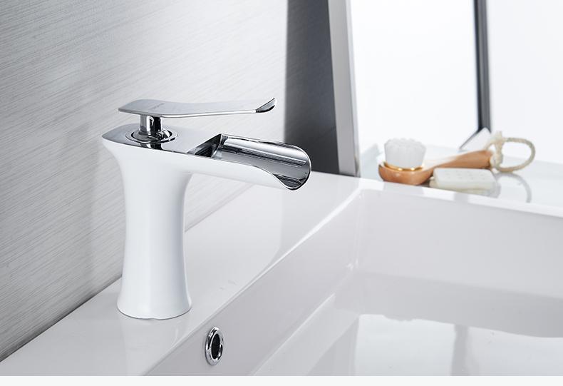 Single Handle Basin Waterfall Faucet - FCHF CITY