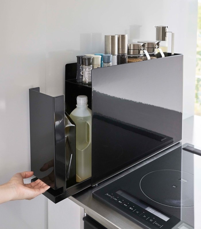 Sliding Drawer Seasoning Rack - Steel - FCHF CITY