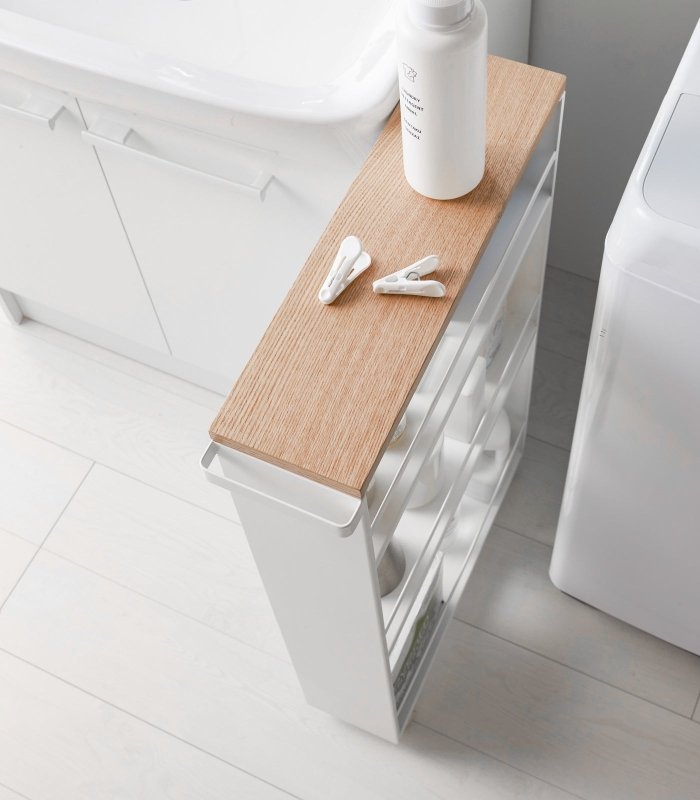 Slim Storage Cart (32" H) - Steel - FCHF CITY