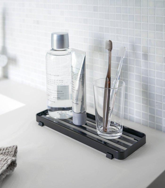 Slotted Bathroom Tray - Steel - FCHF CITY