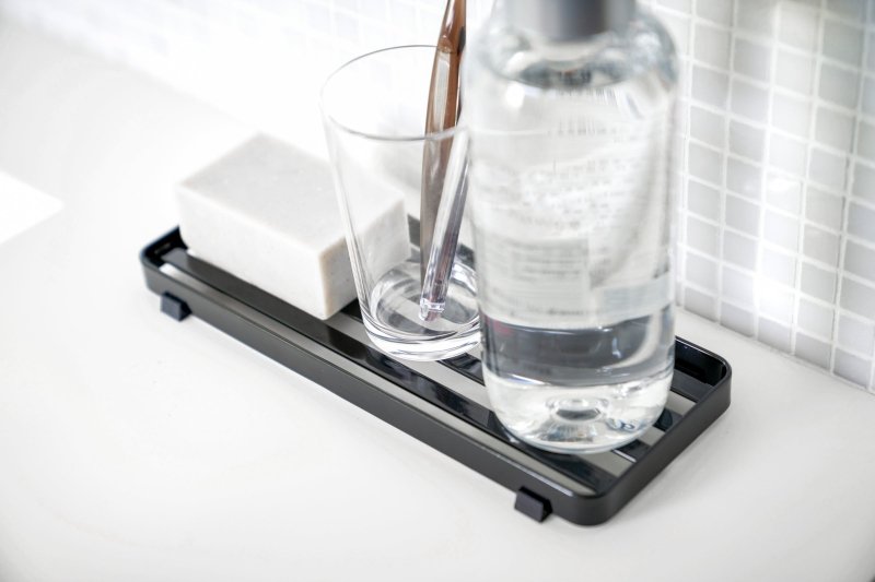 Slotted Bathroom Tray - Steel - FCHF CITY