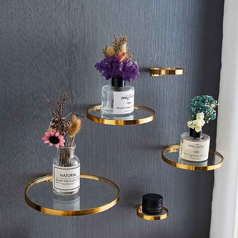 Sodus Glass Wall Shelf - FCHF CITY