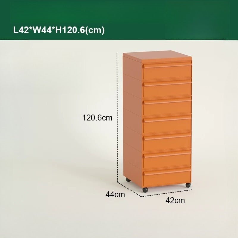 Stackable Mobile Storage Chest, Swivel Casters - FCHF CITY