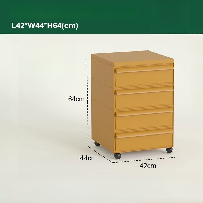 Stackable Mobile Storage Chest, Swivel Casters - FCHF CITY