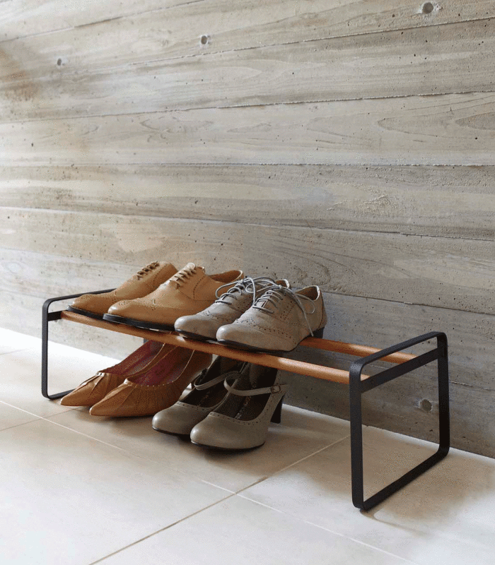 Stackable Shoe Rack (7" H) - Steel - FCHF CITY
