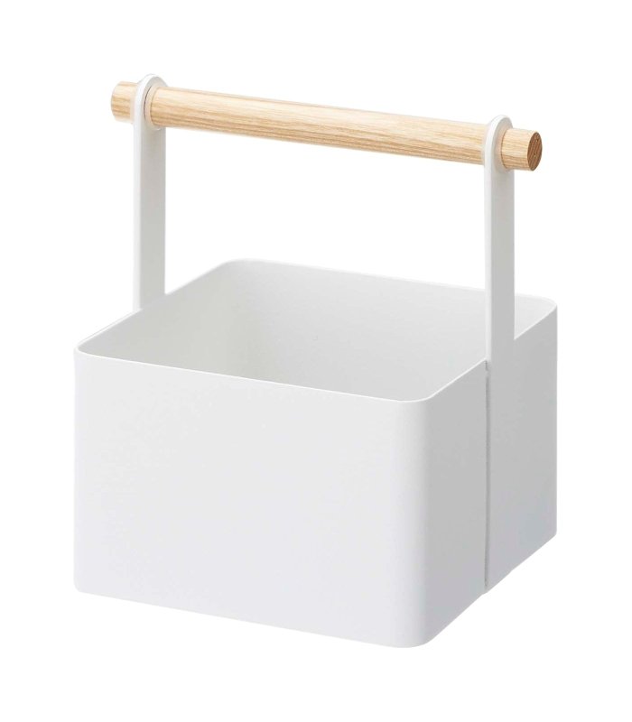 Storage Caddy - 2 Sizes - Steel + Wood - FCHF CITY