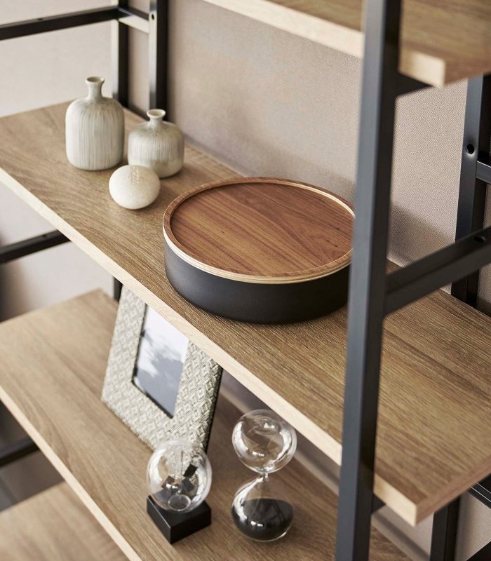 Storage Case - Two Sizes - Steel + Wood - FCHF CITY