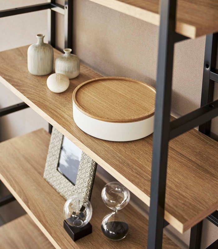 Storage Case - Two Sizes - Steel + Wood - FCHF CITY