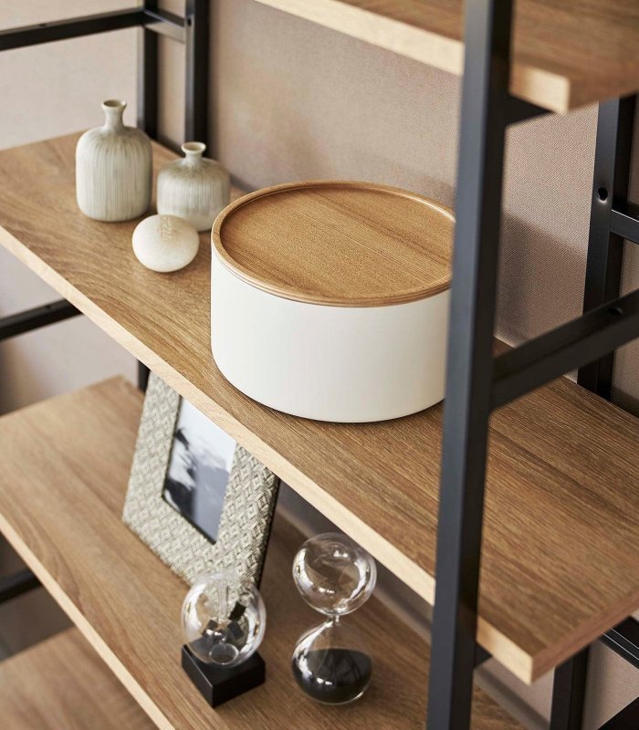 Storage Case - Two Sizes - Steel + Wood - FCHF CITY