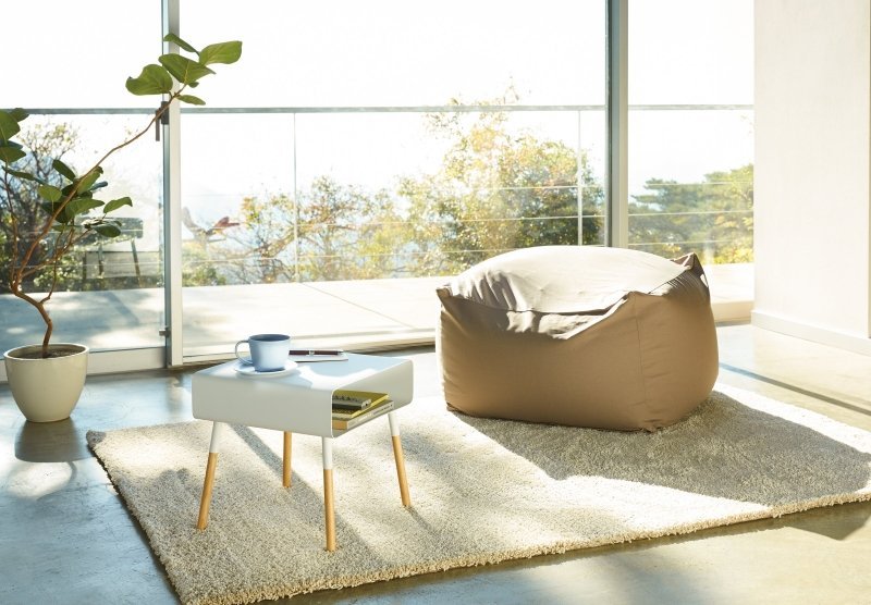 Storage Table - Two Sizes - Steel + Wood - FCHF CITY