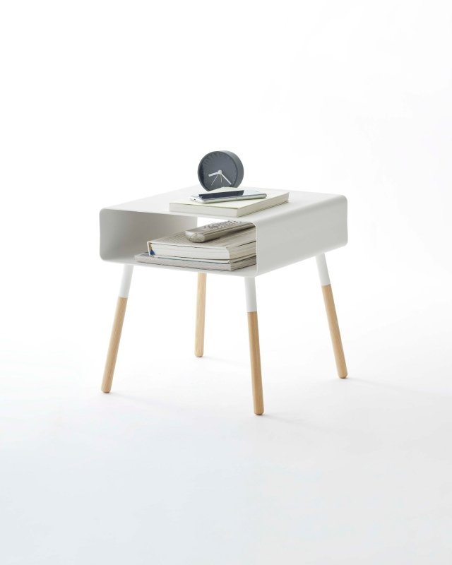 Storage Table - Two Sizes - Steel + Wood - FCHF CITY