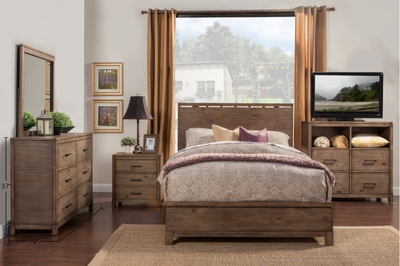Sydney Dresser, Weathered Grey - FCHF CITY