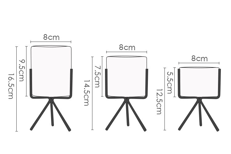 Tabletop Tripod Vase - FCHF CITY