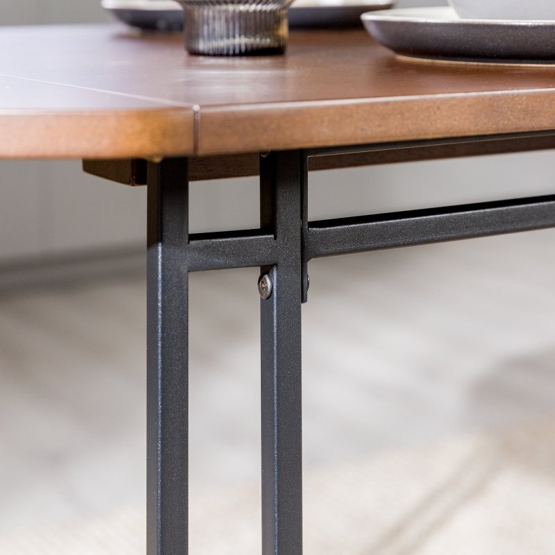 Terra Oval Drop Leaf Dining Table - FCHF CITY