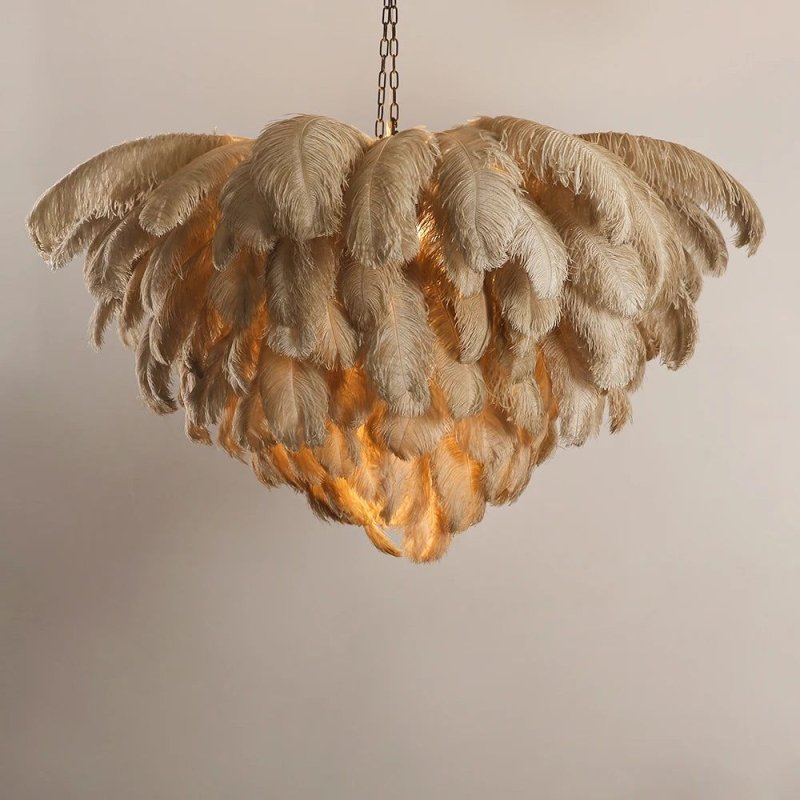 Tieri Feather Chandelier - FCHF CITY