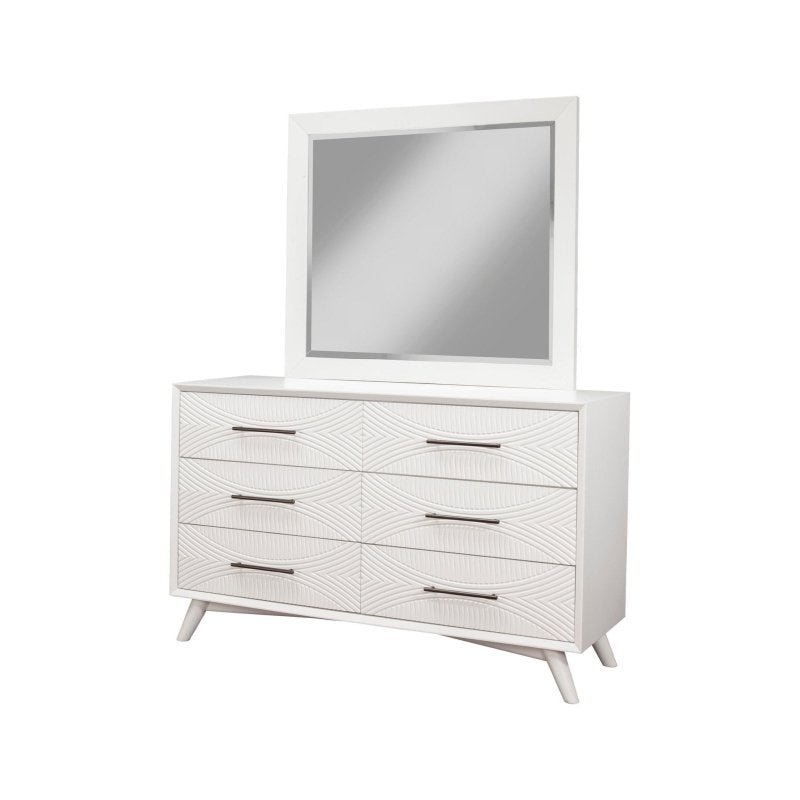 Tranquility Mirror, White - FCHF CITY