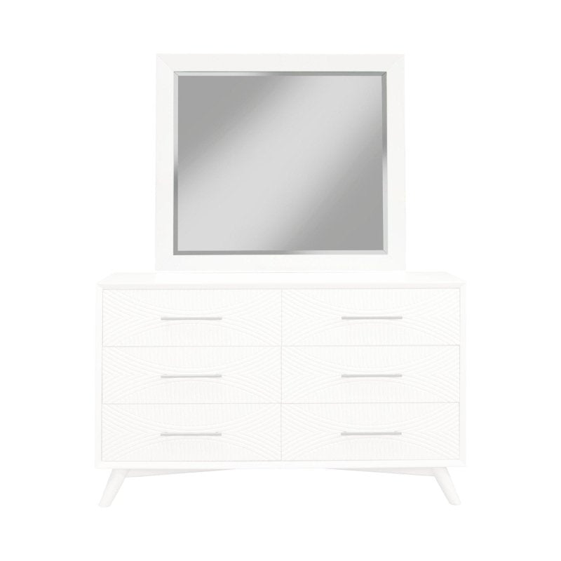 Tranquility Mirror, White - FCHF CITY