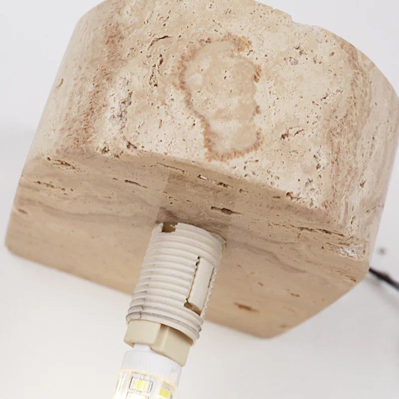 Travertine Orb Wall Light - FCHF CITY