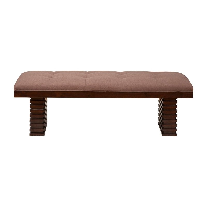 Trulinea Bench, Dark Espresso - FCHF CITY