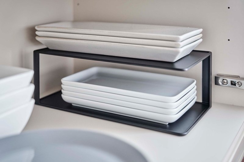 Two - Tier Cabinet Organizer - Steel - FCHF CITY