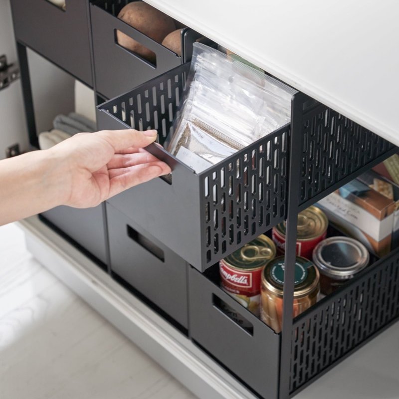 Two - Tier Cabinet Storage Basket - FCHF CITY