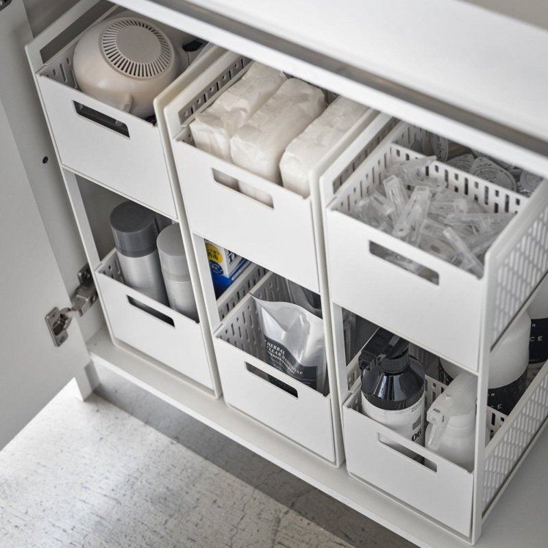 Two - Tier Cabinet Storage Basket - FCHF CITY