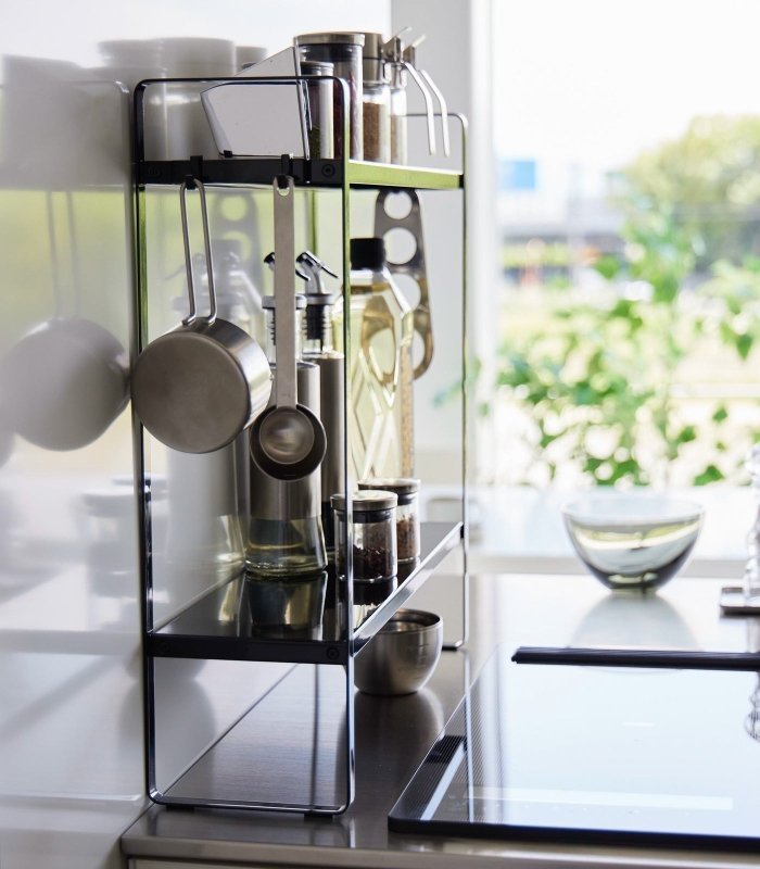 Two - Tier Countertop Rack - Steel - FCHF CITY