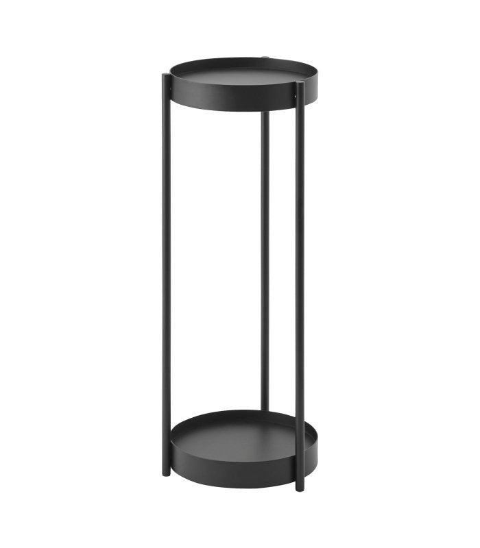 Two - Tier Rolling Plant Stand (28" H) - Steel - FCHF CITY