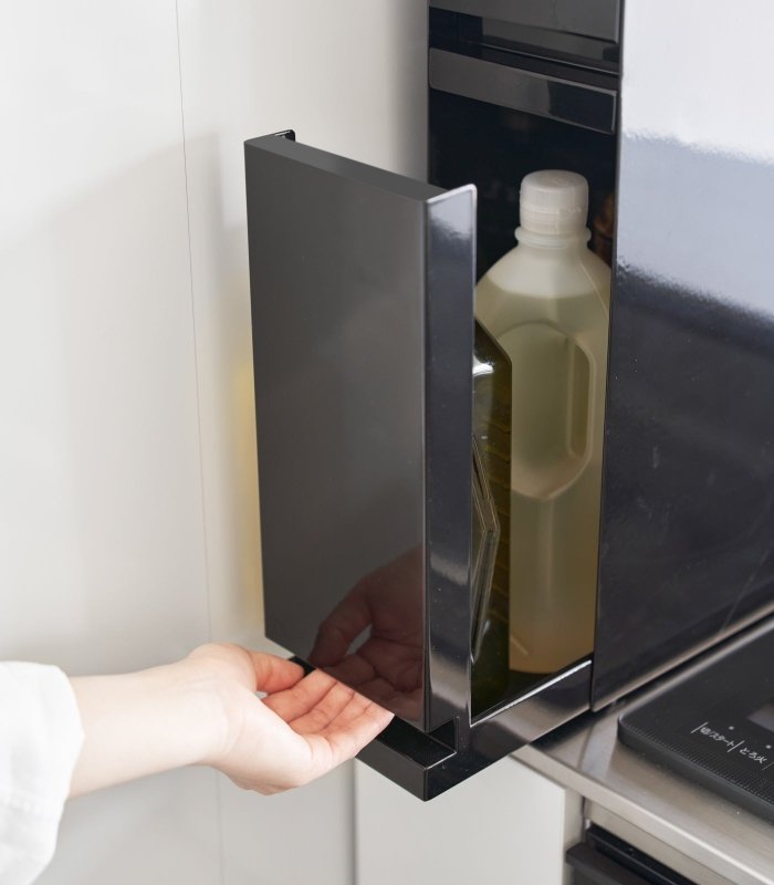 Two - Tier Sliding Drawer Seasoning Rack - Steel - FCHF CITY