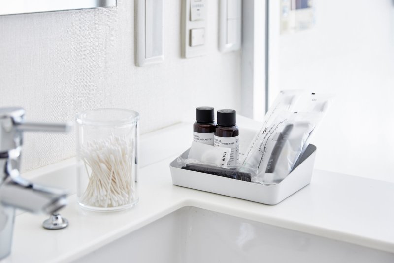 Vanity Tray - Angled - Two Sizes - Steel - FCHF CITY