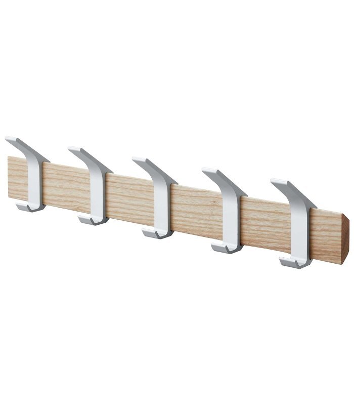 Wall - Mounted Coat Rack - Steel + Wood - FCHF CITY