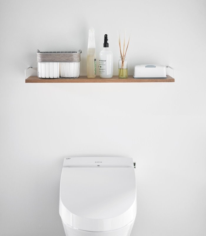 Wall - Mounted Shelf (3" H) - Wood - FCHF CITY