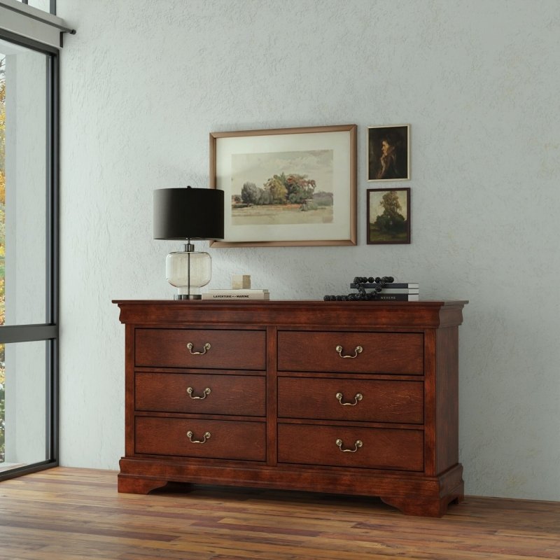 West Haven Dresser, Cappuccino - FCHF CITY