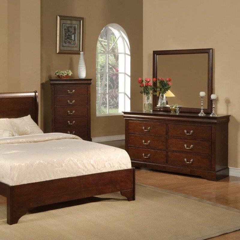 West Haven Mirror, Cappuccino - FCHF CITY