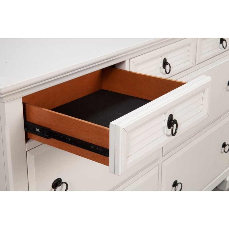 Winchester 7 Drawer Dresser, White - FCHF CITY