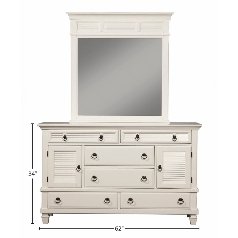 Winchester Dresser, White - FCHF CITY