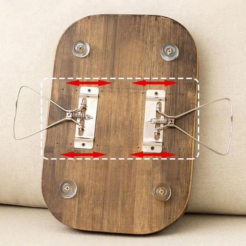 Wooden Armrest Clip Tray - FCHF CITY