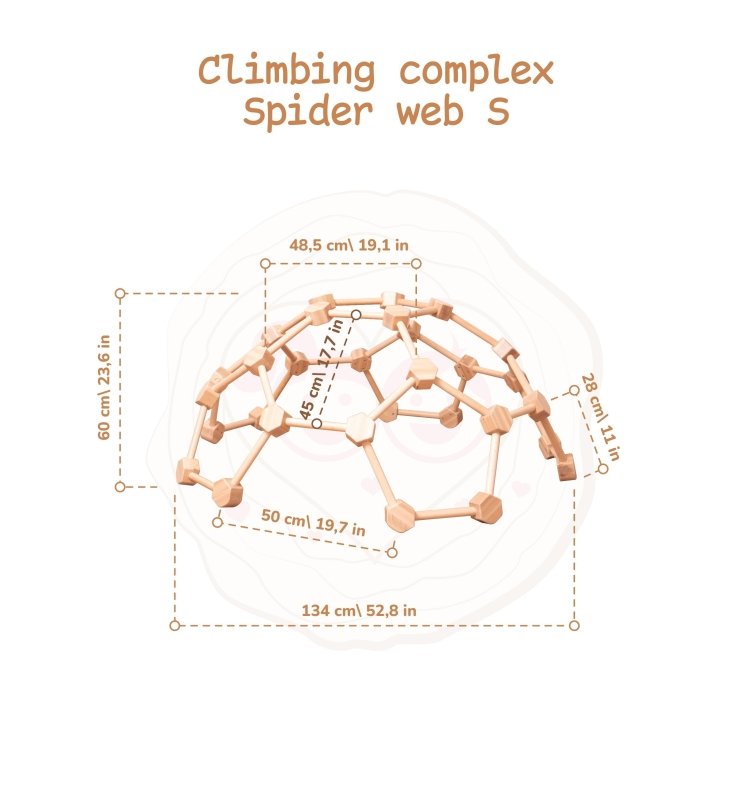 Wooden Climbing Dome - FCHF CITY