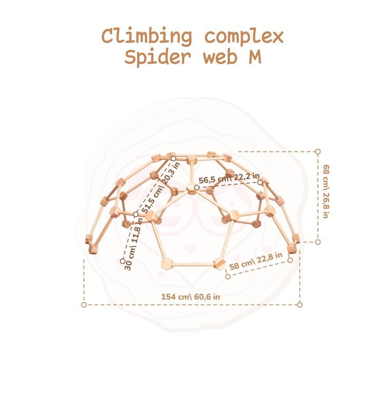 Wooden Climbing Dome - FCHF CITY