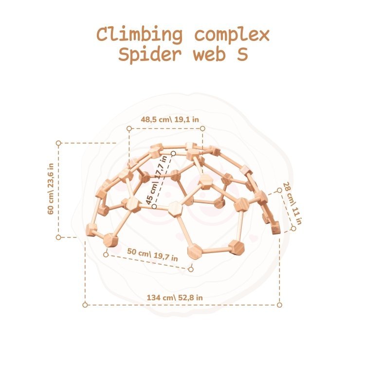 Wooden Climbing Dome - FCHF CITY