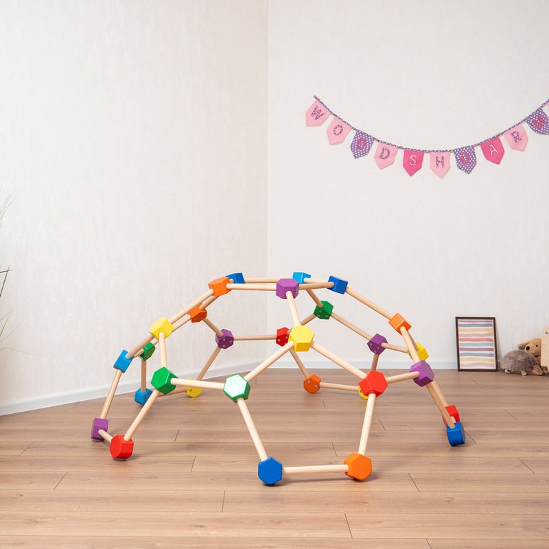 Wooden Climbing Dome - FCHF CITY