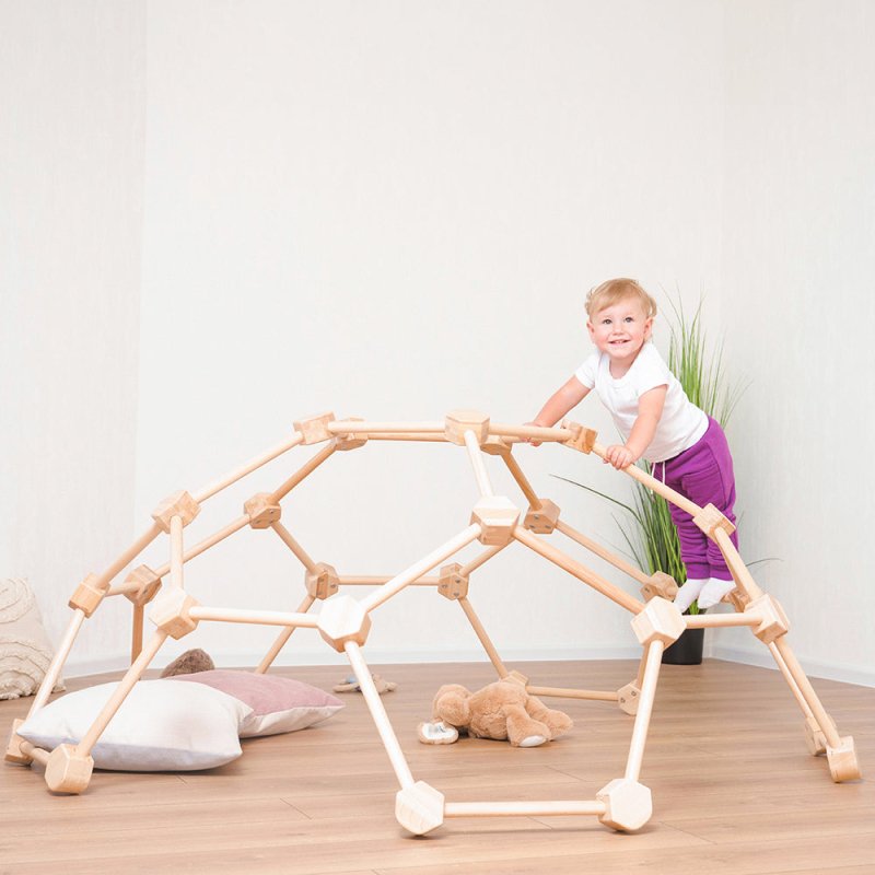 Wooden Climbing Dome - FCHF CITY