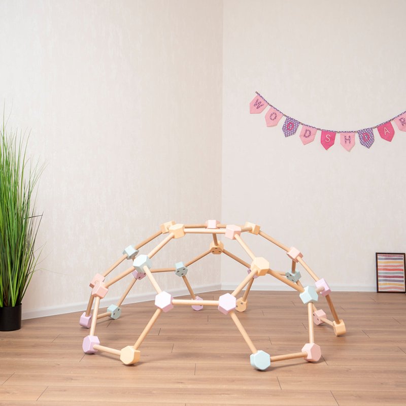 Wooden Climbing Dome - FCHF CITY