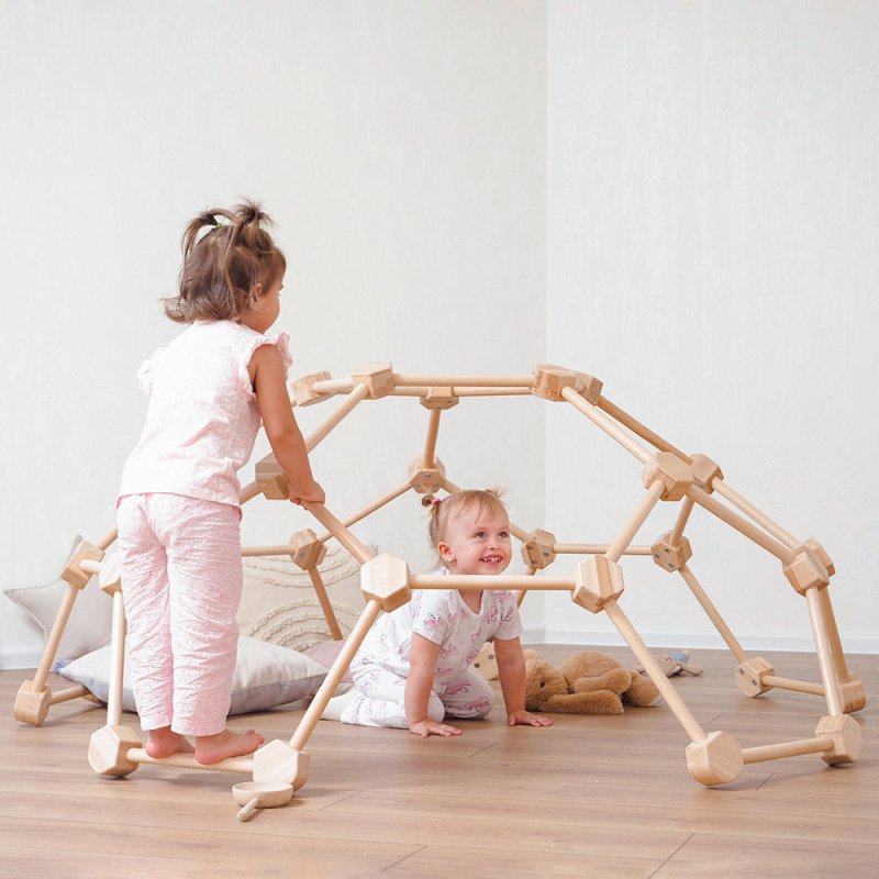 Wooden Climbing Dome - FCHF CITY