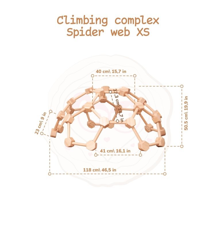 Wooden Climbing Dome - FCHF CITY