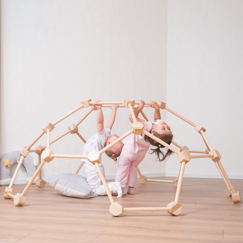 Wooden Climbing Dome - FCHF CITY
