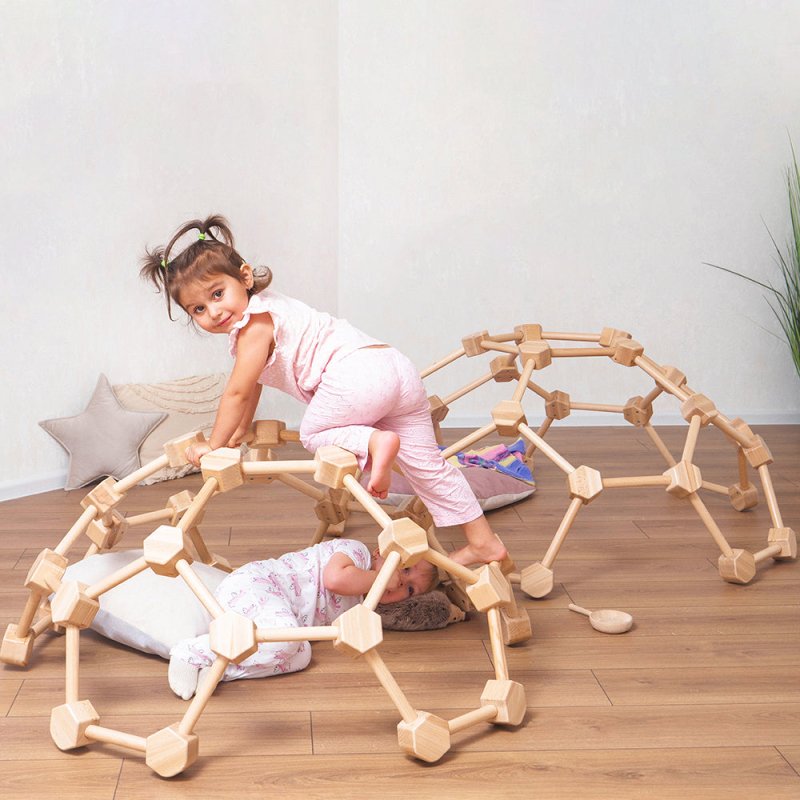 Wooden Climbing Dome - FCHF CITY