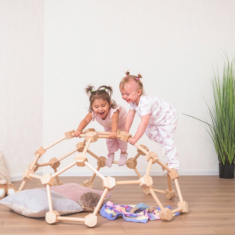 Wooden Climbing Dome - FCHF CITY