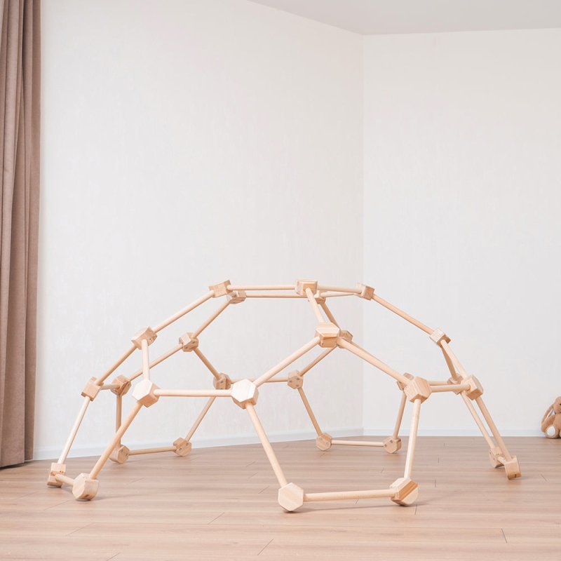 Wooden Climbing Dome - FCHF CITY