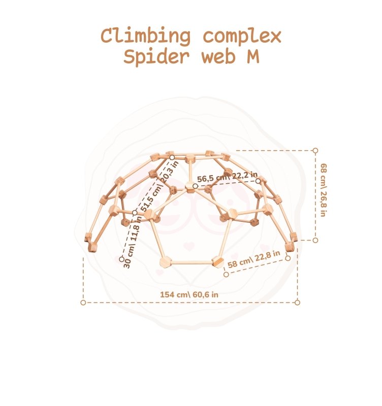 Wooden Climbing Dome - FCHF CITY